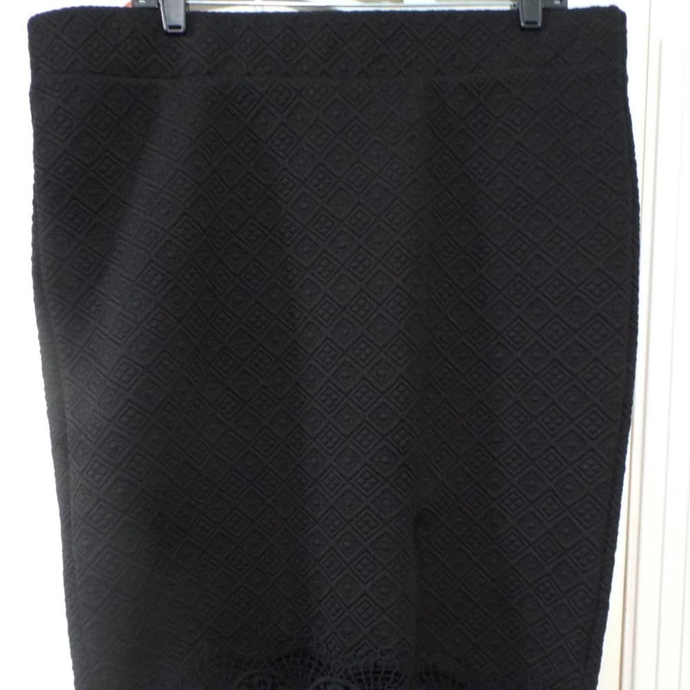 Torrid Lacy Bottom Pencil Skirt